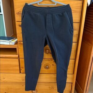 Lululemon Textured Black Joggers